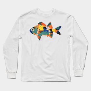 Blue fish Long Sleeve T-Shirt